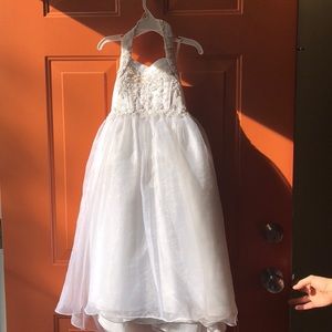 Flower girl dress David’s bridal